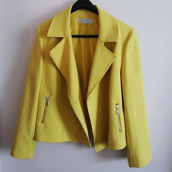 Tahari ASL Moto Style Jacket 16 - Picture 1 of 5